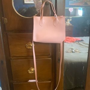 Pink purse handbag